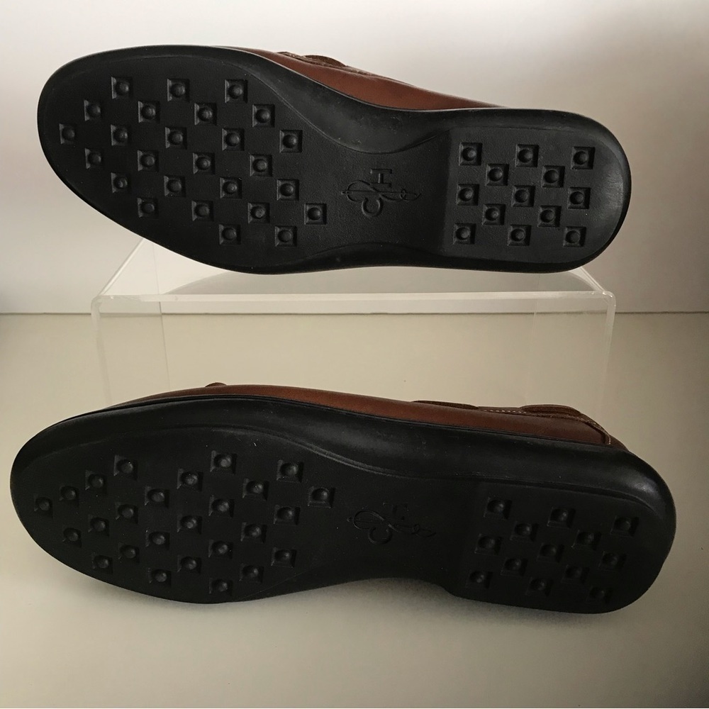 Cole Haan Men's 9.5 M Casual Leather Loafers Brown Slip-on Shoes - Old Stock - Picture 4 of 13